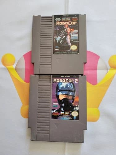 RoboCop 1 And 2 (Nintendo Entertainment System, 1991) NES Cartridge Only