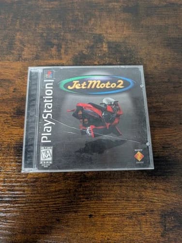 Jet Moto 2 (PlayStation 1) PS1 Black Label Tested