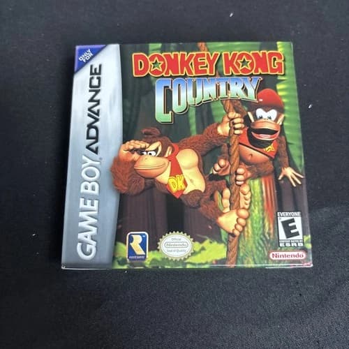 Donkey Kong Country Gameboy Advance 2003 CIB