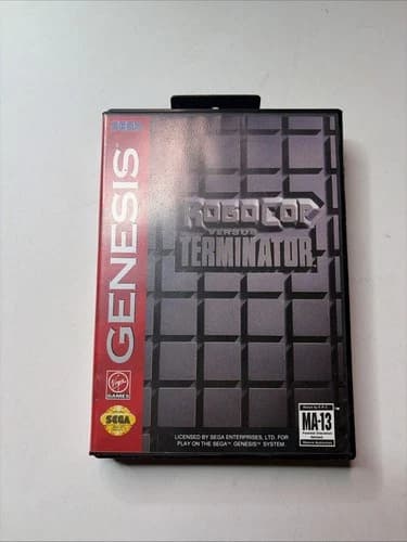 RoboCop vs. The Terminator (Sega Genesis, 1993) CIB Tested