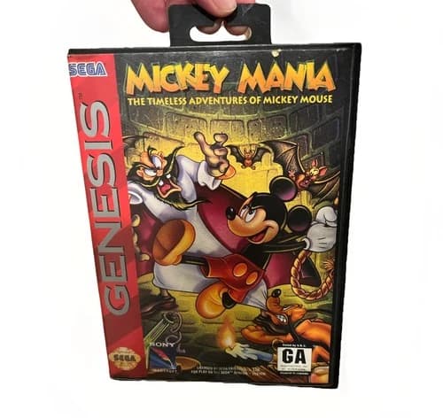 'Mickey Mania' (Sega Genesis, 1994) Complete