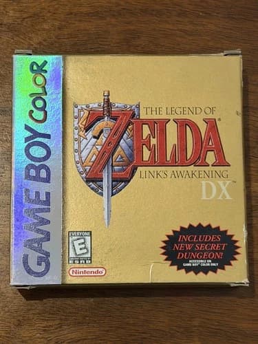 The Legend of Zelda Link’s Awakening DX GameBoy Color Complete CIB
