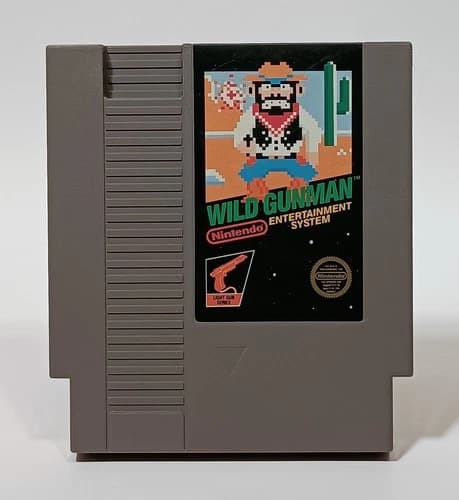 Wild Gunman Nintendo NES Game