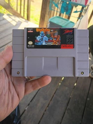 Super Nintendo ClayFighter SNES Authentic * Clean And Tested Good
