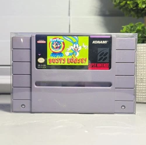 Konami Tiny Toon Adventures Buster Busts Loose SNES NTSC-U/C Cartridge