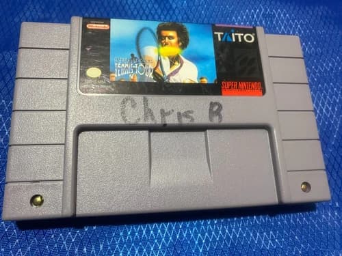 International Tennis Tour (Super Nintendo Entertainment System, 1993) tested