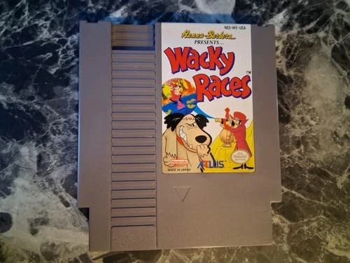 Wacky Races Nintendo NES Authentic Tested
