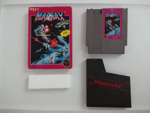 MagMax Complete in Box Nintendo NES CIB
