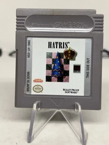 Hatris Nintendo Game Boy Cartridge Only – Tested - Classic Puzzle Game - VG
