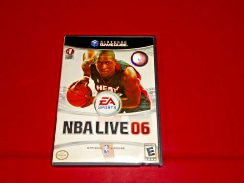 NBA Live 06 (Nintendo GameCube GC 2005) Complete CIB Tested Fully Functional