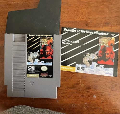 Romance of the Three Kingdoms Authentic Nintendo NES Game KOEI
