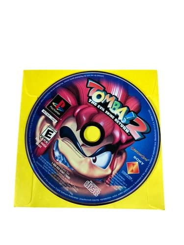 Sony PlayStation 1 PS1 Disc Only TESTED Tomba 2: The Evil Swine Return
