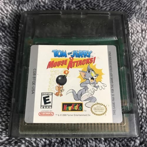 Tom and Jerry in Mouse Attacks Game Boy Color Cartridge Only tested