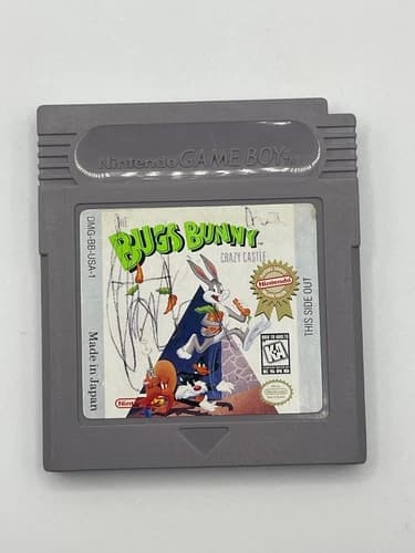 Bugs Bunny Crazy Castle (Nintendo Game Boy, GB 1990) Game only - Tested