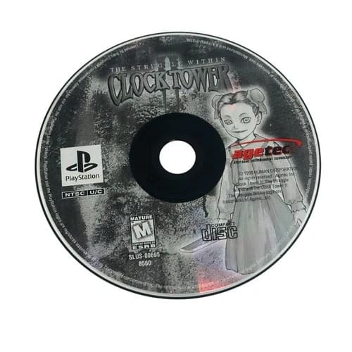 Clock Tower 2: The Struggle Within DISC ONLY for Sony Playstation PS1 TESTED
