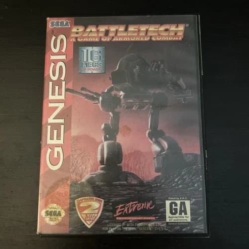 BattleTech: A Game of Armored Combat (Sega Genesis, 1994) Tested