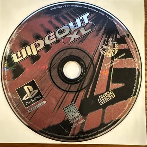 Wipeout XL (Sony PlayStation 1 PS1, 1996) Disc Only