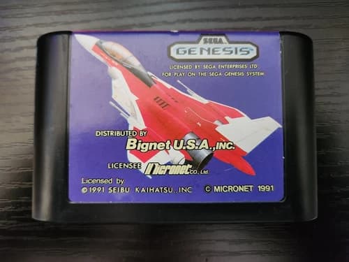 Raiden Trad - Sega Genesis USED, TESTED, CARTRIDGE ONLY, SEE PICS