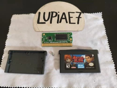Metal Slug Advance LEGIT Authentic Nintendo Game Boy GBA usa 🇺🇸 SNK Neogeo