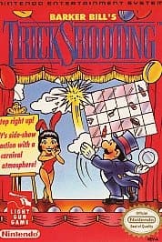 #973 Barker Bill's Trick Shooting (NES Nintendo, 1990) CIB - Authentic Clean