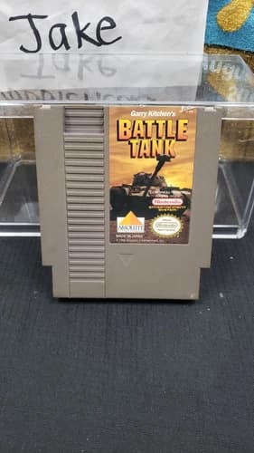 AUTHENTIC GARRY KITCHEN'S BATTLE TANK NINTENDO NES VIDEO GAME