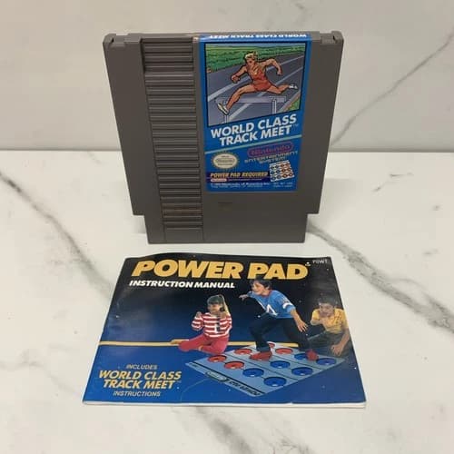 World Class Track Meet (Nintendo Entertainment System) NES Tested READ DETAILS