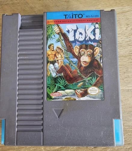 Toki (Nintendo Entertainment System, 1991) Cart Only