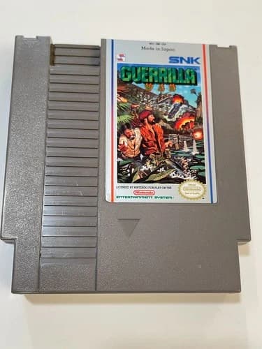 SNK - Guerrilla War (Nintendo Entertainment System, 1989) - Tested