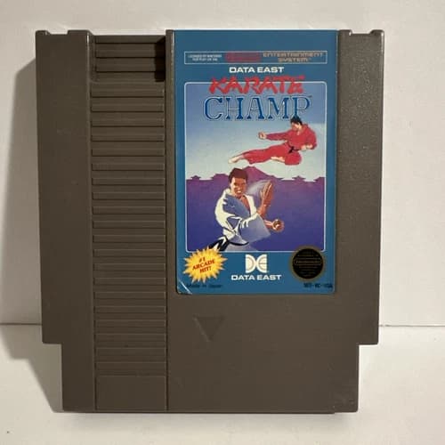 Karate Champ (Nintendo NES, 1986) – Authentic Cartridge Only, Tested & Works