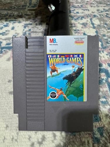 World Games (Nintendo Entertainment System, 1989) - Authentic - Cart Only