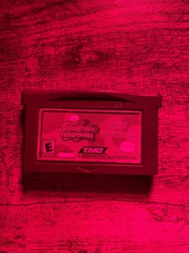 Nintendo Game Boy Advance SpongeBob Squarepants Battle For Bikini Bottom Game