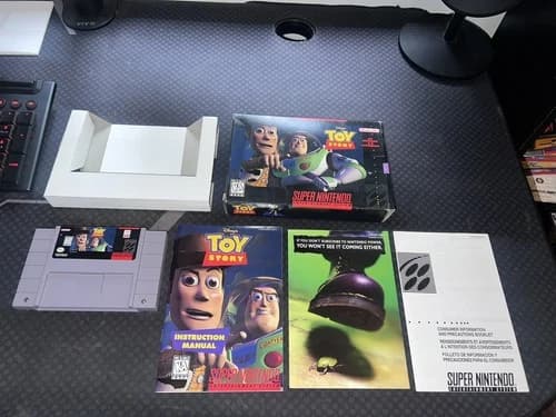 Disney's Toy Story CIB (Complete in Box) for SNES Authentic/W all Inserts