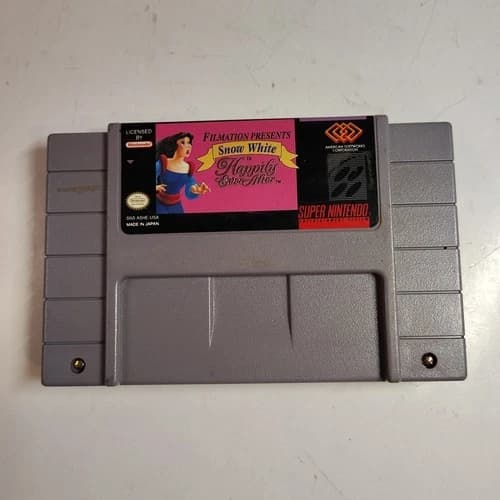 Snow White in Happily Ever After - GAME ONLY - SUPER NINTENDO SNES -