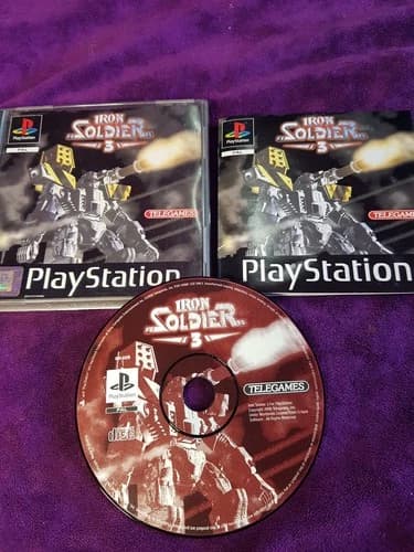 PLAYSTATION ONE GAME .. IRON SOLDIER 3