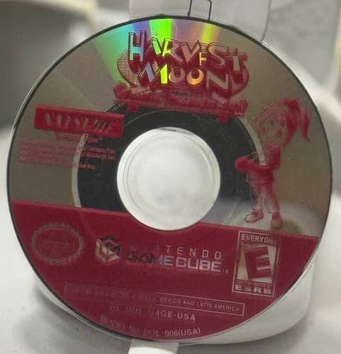 Harvest Moon: Another Wonderful Life Nintendo GameCube Disc Only Tested