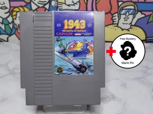 1943: The Battle of Midway NES (Nintendo, 1988) Authentic - Tested