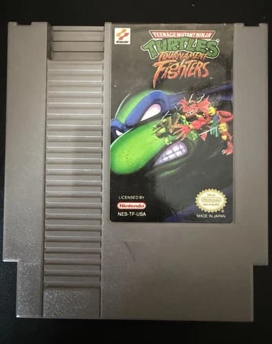 RARE Konami Teenage Mutant Ninja Turtles: Tournament Fighters NES T NTSC-U/C