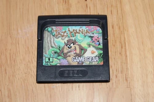Taz-Mania (Sega Game Gear, 1992) authentic, cart only, tested/works