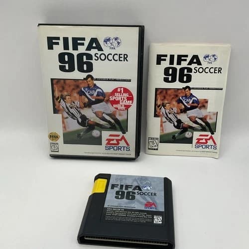 FIFA Soccer 96 (Sega Genesis, 1995) - CIB
