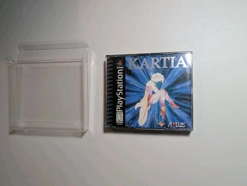 Kartia: The Word of Fate (Sony PlayStation 1, PS1, 1998) CIB Complete Atlus RPG