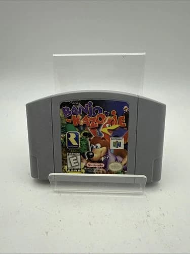 Banjo-Kazooie Nintendo N64 authentic Working - Free Shipping - Tested