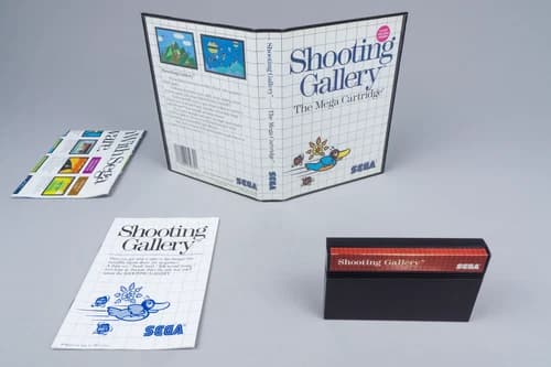 Sega Master System *Shooting Gallery* CIB with Manual