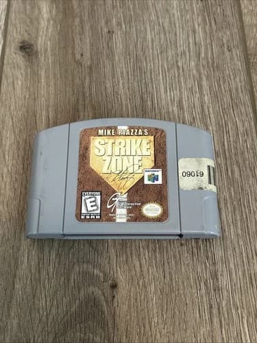 Mike Piazza's Strike Zone (Nintendo 64 N64) Authentic