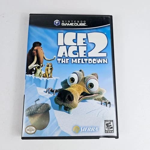 Ice Age 2: The Meltdown (Nintendo GameCube, 2006) CIB Complete w/ Manual Tested