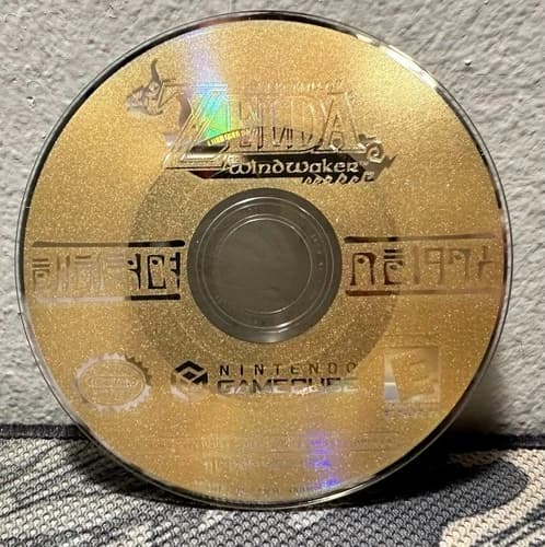 Nintendo GameCube the Legend of Zelda: The Wind Waker 2009 Disc Only Tested