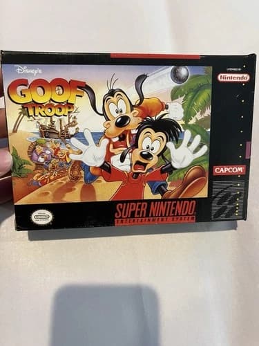 Goof Troop SNES CIB Authentic Tested and Working