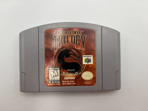 Mortal Kombat Trilogy Nintendo 64 N64 Cartridge Only Guaranteed Authentic Tested