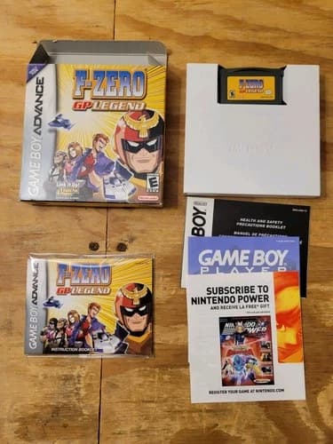 CIB -- F-Zero GP Legend (Nintendo Game Boy Advance, 2004) GBA