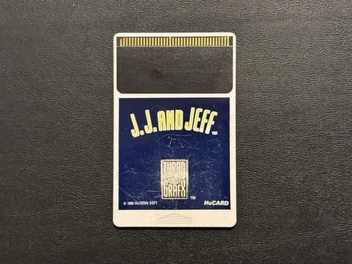 J.J. & Jeff (TurboGrafx-16, 1990) HuCard Only Authentic Cartridge Tested & Works