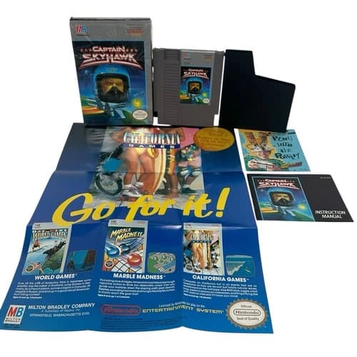 Captain Skyhawk for the Nintendo Entertainment System (NES) in Box (CIB)